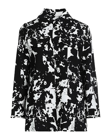 RODEBJER Patterned shirts & blouses Black 97% Viscose, 3% Elastane