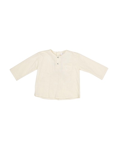 TOCOTO VINTAGE Einfarbiges Hemd 100% Baumwolle