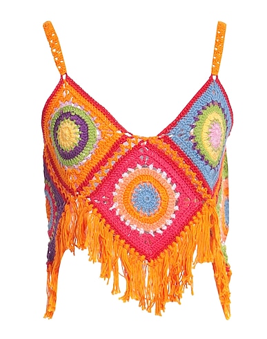 MIXIK Top Orange 100% Baumwolle