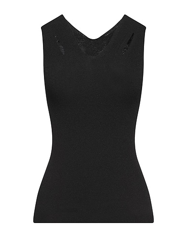 DION LEE Top Black 78% Viscose, 22% Polyester
