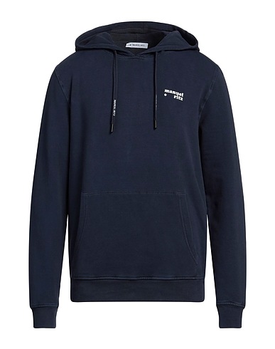 MANUEL RITZ Felpa Blu notte 94% Cotone, 6% Elastan