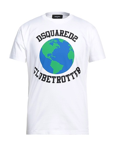 DSQUARED2 T-Shirt Weiß 100% Baumwolle