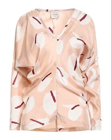 ALYSI Silk top Beige 100% Silk