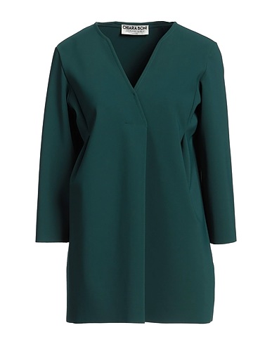 CHIARA BONI LA PETITE ROBE Top Dark green 72% Polyamide, 28% Elastane