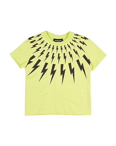 NEIL BARRETT T-shirt Lime green 100% Cotton