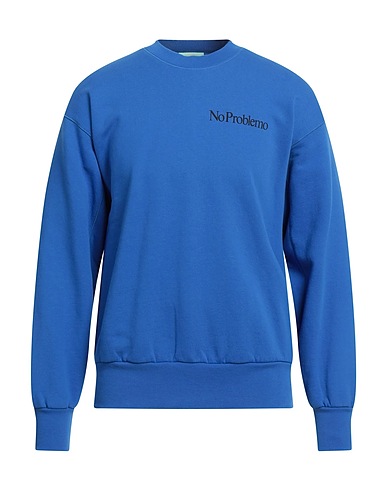 ARIES Sweatshirt Blue 100% Cotton