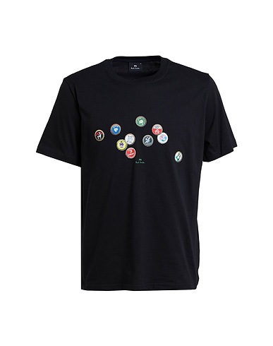 PS PAUL SMITH T-shirt Black 100% Organic cotton
