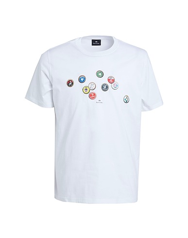 PS PAUL SMITH T-shirt White 100% Organic cotton