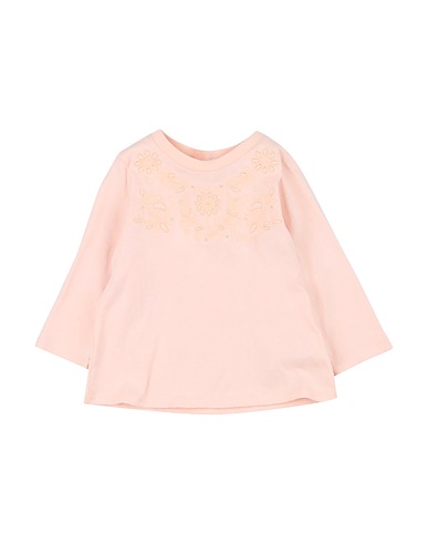 CHLOÉ T-shirt Salmon pink 100% Cotton