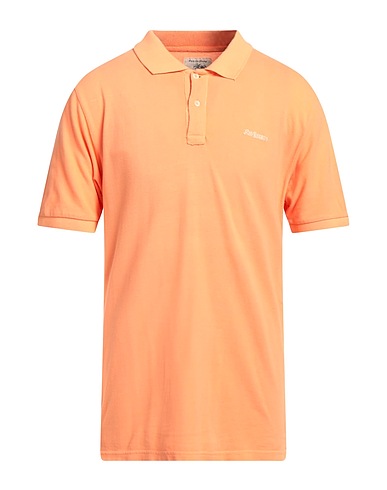 ROŸ ROGER'S Polo shirt Orange 100% Cotton