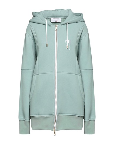 CHMPS ?! PARISSE Sweatshirt Light green 70% Cotton, 30% Polyester