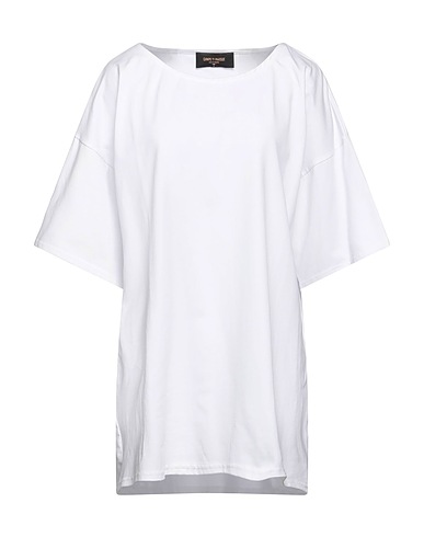 CHMPS ?! PARISSE T-shirt Bianco 100% Cotone organico