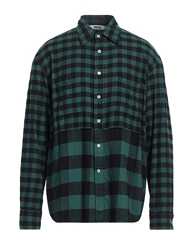 GRIFONI Shirts Green 100% Cotton