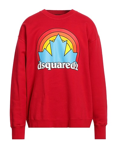 DSQUARED2 Sweatshirt Red 100% Cotton