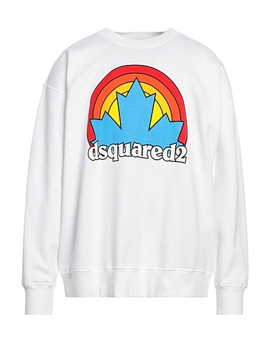 DSQUARED2 Sweatshirt White 100% Cotton