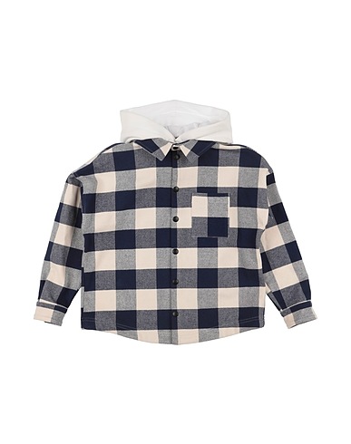 PALM ANGELS Camicia fantasia Avorio 100% Cotone