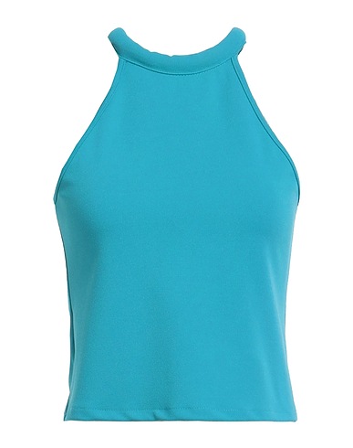 MERCI ITALIA Top Deep teal 65% Viscose, 32% Nylon, 3% Elastane
