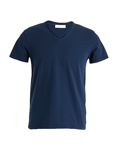 DANIELE FIESOLI T-shirt BLU NAVY 100% Cotton