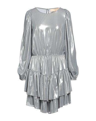 ANIYE BY Sequin dress Silver 100% Polyester