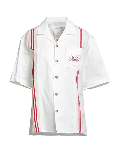 MARINE SERRE Shirts White 100% Cotton
