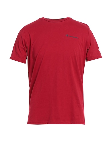 CHAMPION T-shirt Brick red 100% Cotton