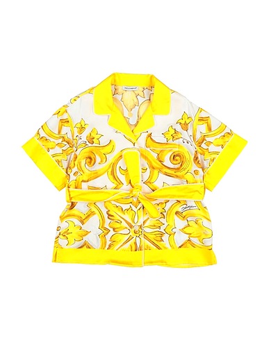 DOLCE&GABBANA Patterned shirts & blouses 100% Silk