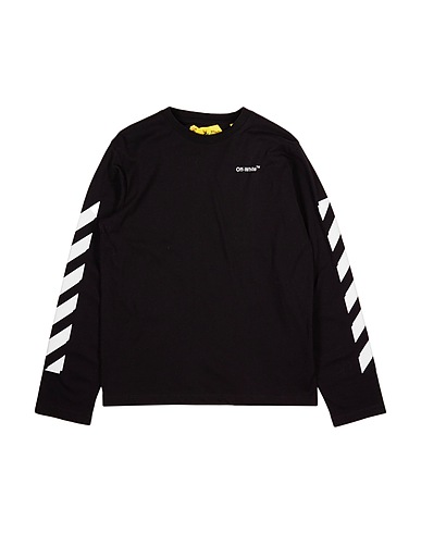 OFF-WHITE™ KIDS T-Shirt Schwarz 100% Baumwolle