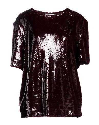SOLOTRE Top Burgundy 97% Polyester, 3% Elastane