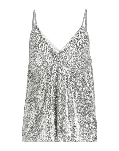 FORTE_FORTE Camisole Silver 72% Polyester, 28% Silk