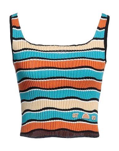 87 AVRIL 90 Top Azure 100% Cotton