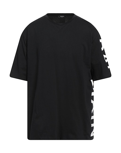 BALMAIN T-shirt Black 100% Cotton