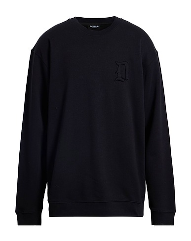 DONDUP Sweatshirt Schwarz 100% Baumwolle