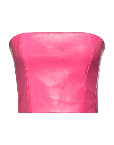 ROTATE BIRGER CHRISTENSEN Bustier Fuchsia 100% Viscose, Polyurethane
