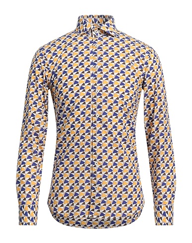 BASTONCINO Patterned shirt Purple 100% Cotton