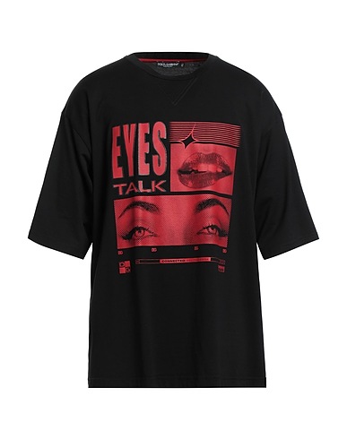 DOLCE&GABBANA T-shirt Black 100% Cotton