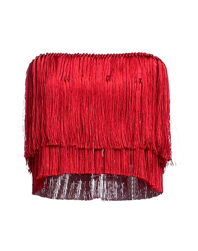 DOLCE&GABBANA Top Red 92% Silk, 8% Elastane, Viscose