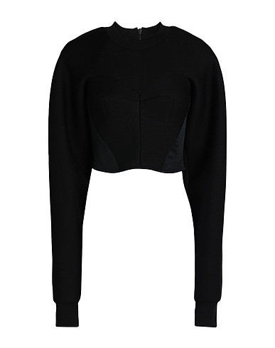 DOLCE&GABBANA Sweatshirt Black 45% Modal, 30% Polyamide, 20% Polyester, 5% Elastane, Cotton