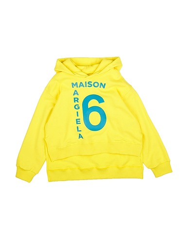 MM6 MAISON MARGIELA Sweatshirt Gelb 100% Baumwolle