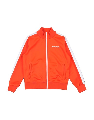PALM ANGELS Sweatshirt Orange 63% Polyester, 37% Cotton, Elastane