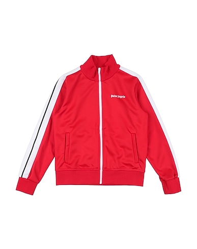 PALM ANGELS Sweatshirt Red 63% Polyester, 37% Cotton, Elastane