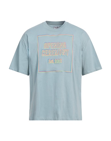 OPENING CEREMONY T-shirt Light blue 100% Cotton