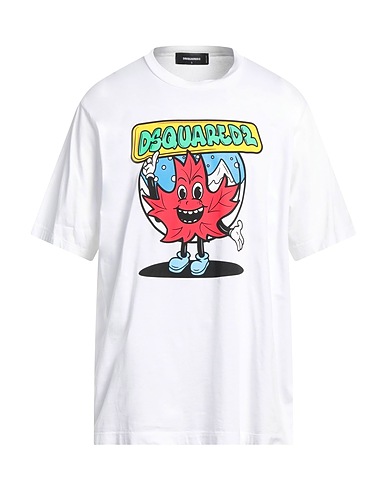 DSQUARED2 Ｔシャツ ホワイト コットン 100%
