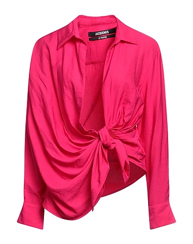 JACQUEMUS Top LES SCULPTURES Fucsia 88% Viscosa, 12% Poliammide