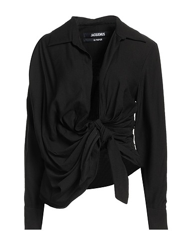 JACQUEMUS Top LES SCULPTURES Black 88% Viscose, 12% Polyamide