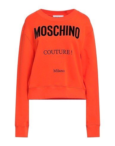 MOSCHINO Sweatshirt COUTURE Orange 100% Cotton