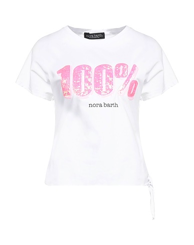 NORA BARTH T-shirt Bianco 100% Poliestere
