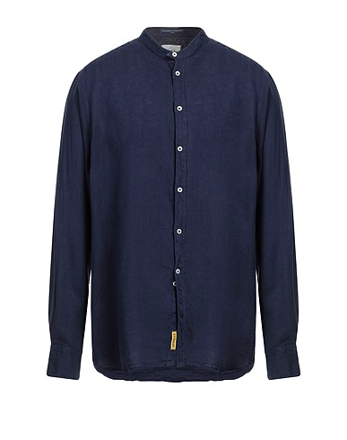 B.D.BAGGIES Linen shirt Navy blue 100% Linen