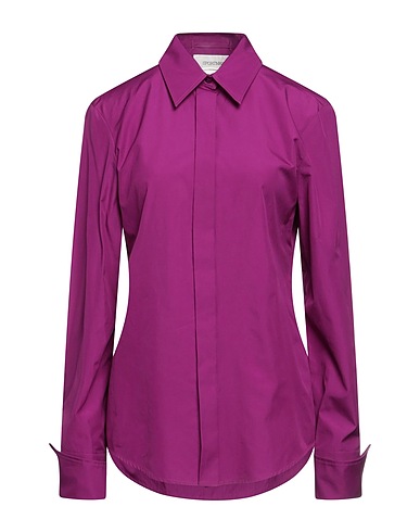 SPORTMAX Solid colour shirts & blouses Mauve 100% Cotton