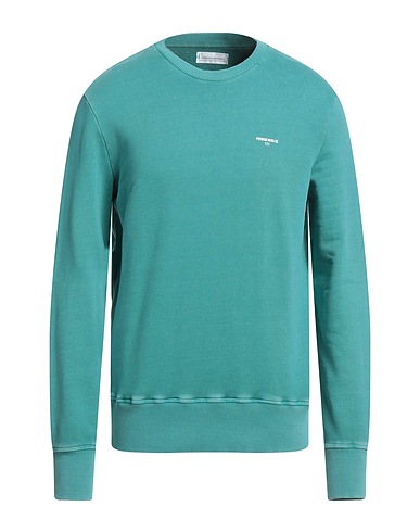 PMDS PREMIUM MOOD DENIM SUPERIOR Sweatshirt Turquoise 100% Cotton