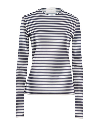 SPORTMAX T-shirt Midnight blue 80% Polyamide, 20% Elastane